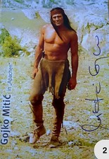 Gojko Mitic Original Signiert