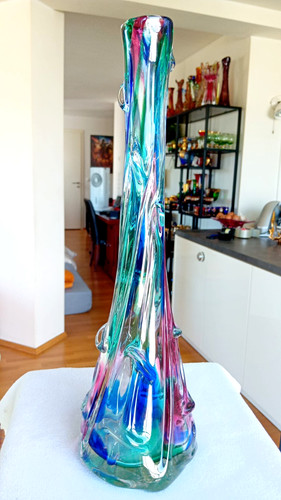 Große glas vase murano - glas,