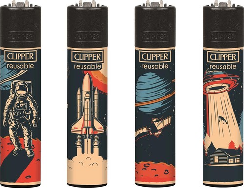 Clipper feuerzeuge 4er - feuerzeuge,