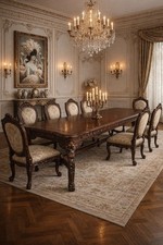 XXL Englischer Antik Esstisch