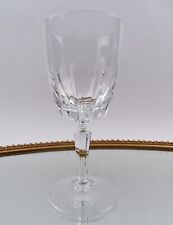 Weinglas H 15 cm Kristall Gläser mundgeblasen geschliffen 60er Design mehrere