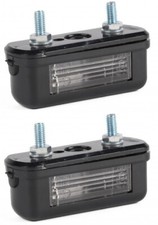 2x Kennzeichenleuchte