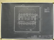 World Trade Center Bauplan Plaza Ebene 2. Grundriss. Tolle Details. 9/11