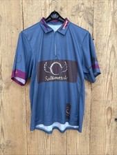 SALTON Radklamotte.de Trikot Kurzarm XXL Rennrad taubenblau retro vintage