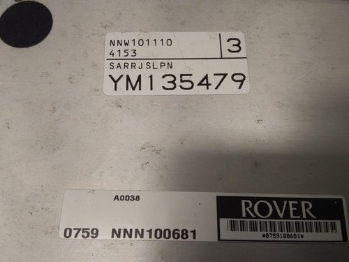 Rover orig steuergerät - rover, 75