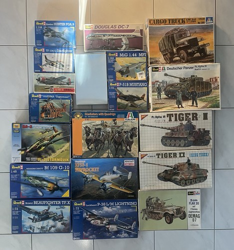 19x modellbausätze nichimo - modellbausätze,