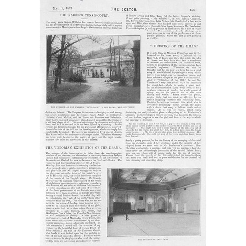 Germany the kaiser tennis - the,