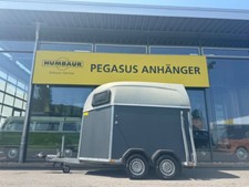 Böckmann DUO 2-Pferdeanhänger Holz/Poly 2t.