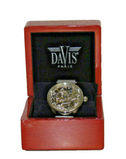 Herrenarmbanduhr Marke Davis Paris Chronograph Quartz (Teilfehlt)