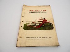 Hesston 300M Windrower Conditioner Ersatzteilliste Parts Listing 1970