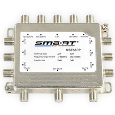 Smart Multischalter 5/8 ECO + 8 Teilnehmer Sat Multiswitch Full Ultra HD 4K UHD 