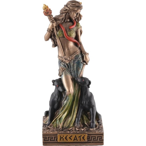 Miniatur bronzierte hekate - miniatur,