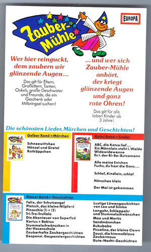 Europa werbe flyer original - europa, werbe-flyer