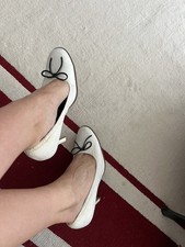 Weiße Pumps Mit Schleife
