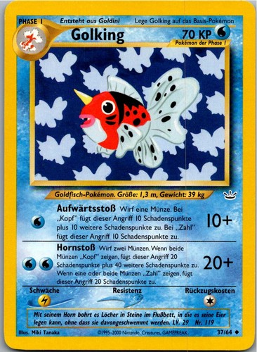 Pokémon seaking neo - seaking, 37/64