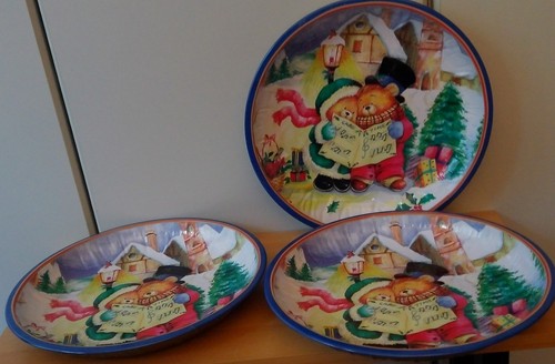 Weihnachtsteller blech - weihnachtsteller,