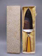 Tortenheber- Vintage- 50/60er Jahre - Griff Bakelit 22,5 cm - i. OVP