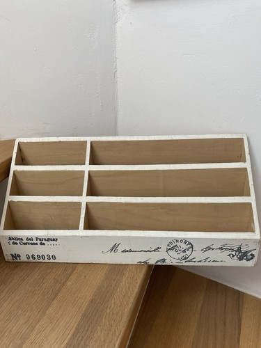 Holz deko organizer vintage - deko,
