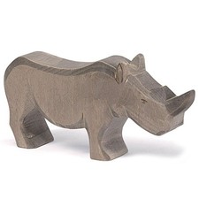 Ostheimer Nashorn Holzfigur