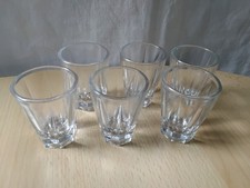 6 Schnapsgläser Pressglas DDR