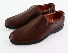 Herrenschuhe Gr. 41 Braun Herren Slipper Mokassin Freizeitschuhe RPW