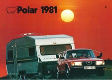 Polar Wohnwagen Prospekt 1981