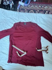T-Shirt Jersey - Seide, rot, Persona by Marina Rinaldi