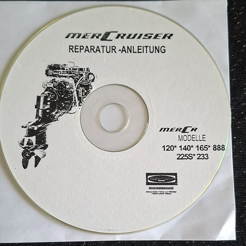 Mercruiser reparatur anleitung - mercruiser,
