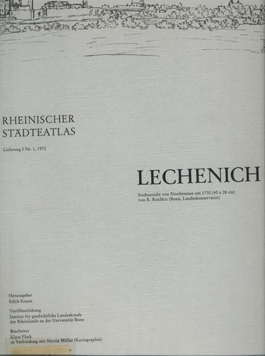 Rheinischer städteatlas - rheinischer,