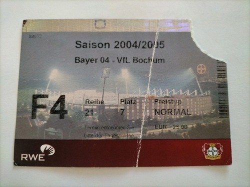 Sammler ticket bayer - ticket, 04/05
