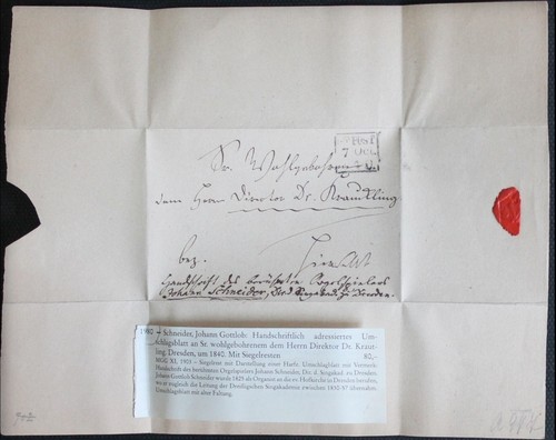 Autograph handschrift - autograph,