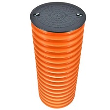 Schachtrohr Wellrohr DN315 1m