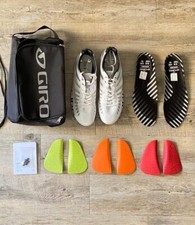 White Giro Empire SLX Cycling Shoes Size 46