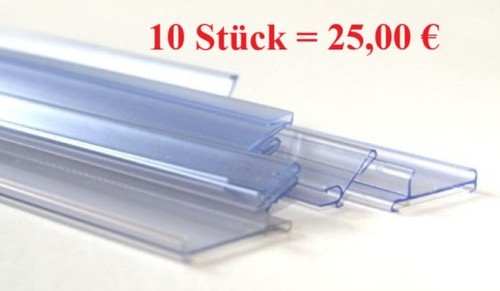 10x preisschienen neu - 10x, -neu-