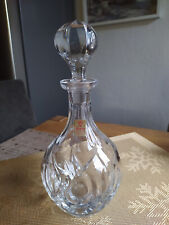 Nachtman Kristall Karaffe 24 % Bleikristall neuwertig mit Label , Motiv Krokus