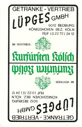 Skatspiel brauerei lüpges - skatspiel/brauerei,