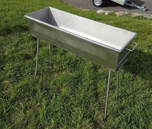 Edelstahlgrill 1000mm lang