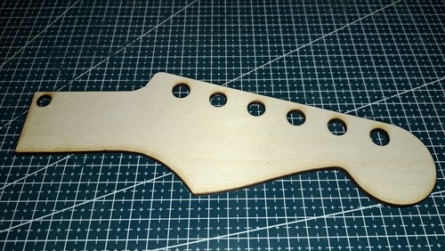 Gitarren fräs schablone - e-gitarren, fräs-schablone