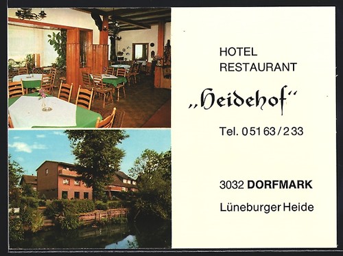 Dorfmark lüneburger - ak, /lüneburger