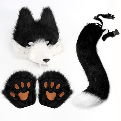 Wolf mask shaggy furry - shaggy,