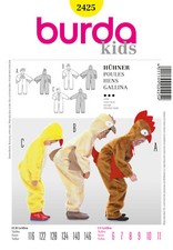 Burda Style Schnittmuster - Kostüm - Karneval - Hühner - Nr. 2425