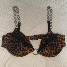 Vintage  O-Ring Bra BH Leo Lip