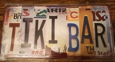 Blechschild TiKi BAR SCHILD