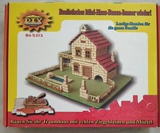 DA5313: Steinbaukasten Realistisches Minihaus [Baukausten]. Kompletter Bausatz m