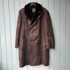 Ledermantel, Herren, braun, Gr. 26