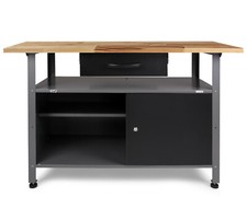 Ondis24 Werkbank Werktisch Werkstatt 120 cm Heimwerker Metall Montagewerkbank