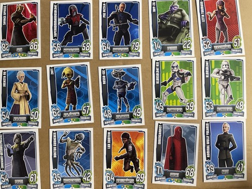 Star wars sammelkarten - star,