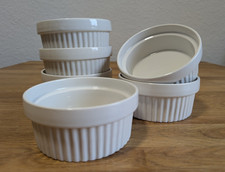 6 runde Auflaufförmchen aus