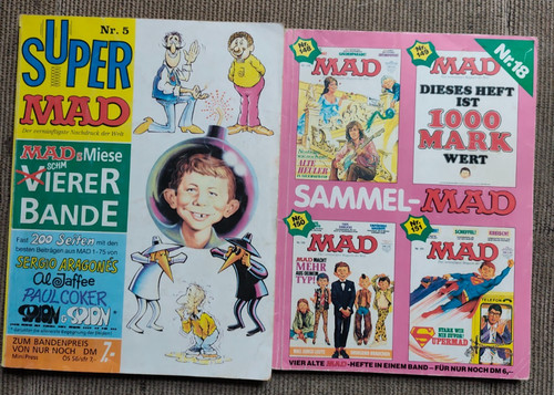 Mad sammelband nummer und - nummer,