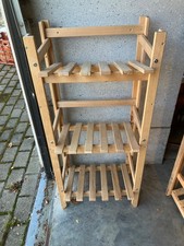 Getränkeregal aus Buche von der Marke Biber 3 Stück